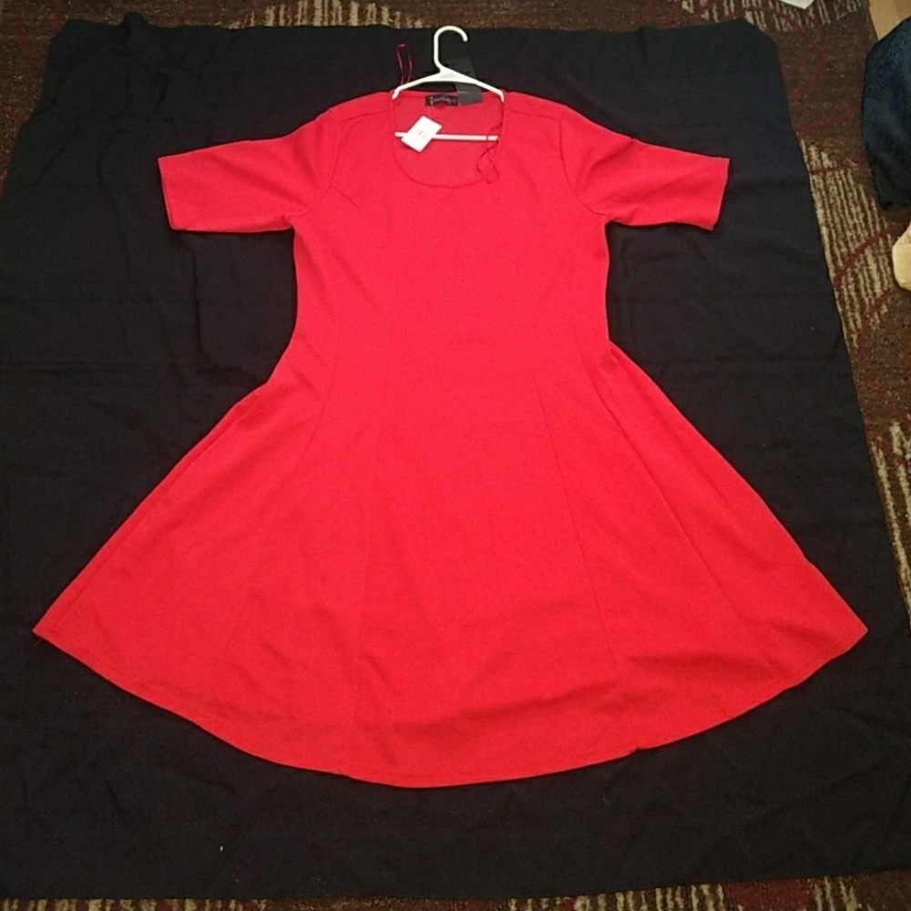Red dress by Annabelle